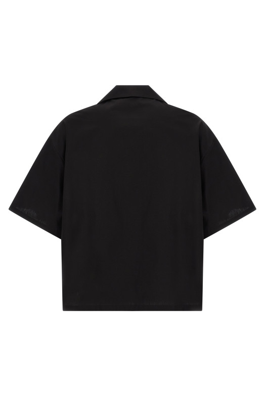 'The Door' bowling shirt Black