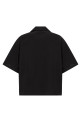 'The Door' bowling shirt Black