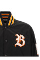 'Varsity' bomber jacket Black