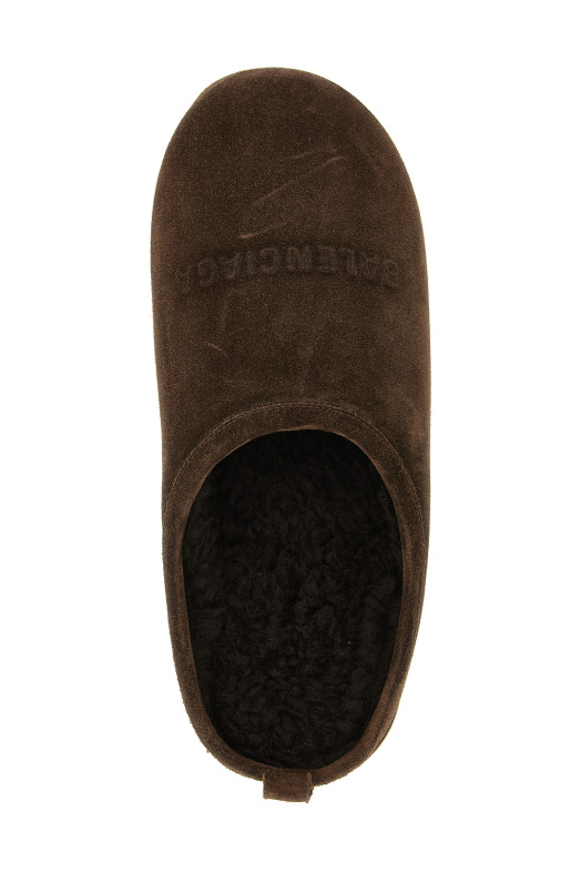 'Alaska' platform mules Brown