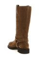 Monile suede boots Brown