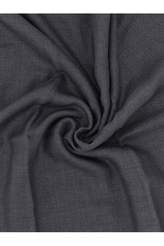 Stole with fringed profiles Gray
