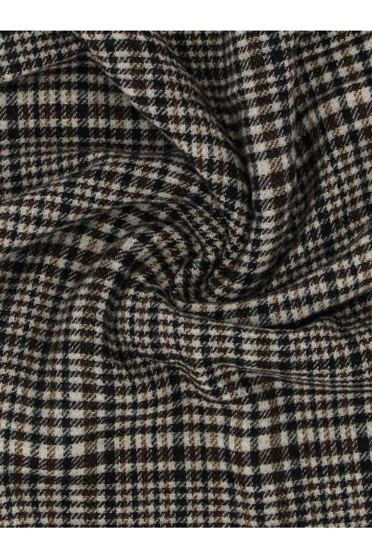 Prince of Wales cashmere scarf Multicolor