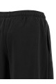 Logo fleece pants Black