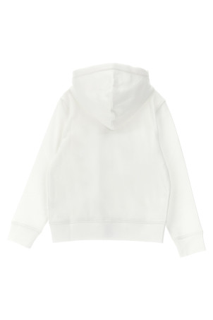 Zipped hoodie White