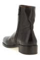 Ankle boots with zip  Brown