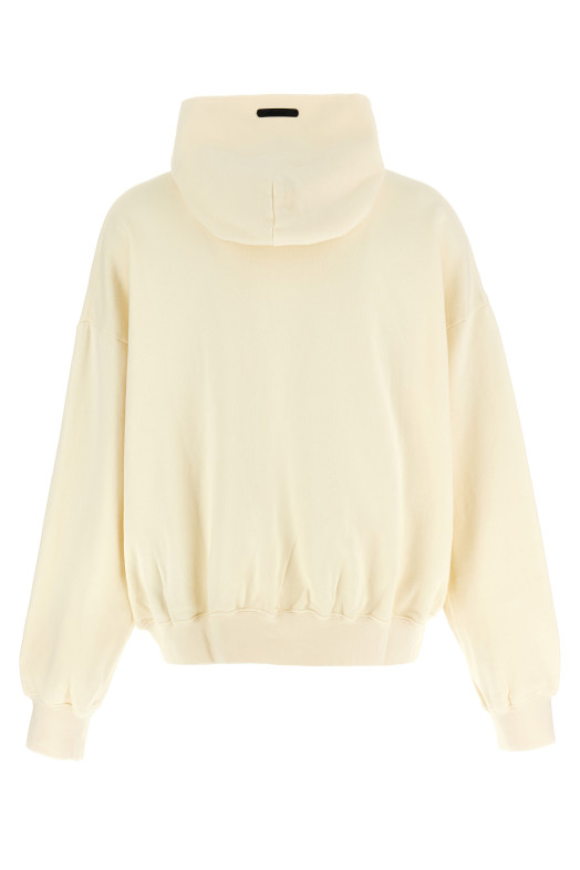 90's zip up hoodie White