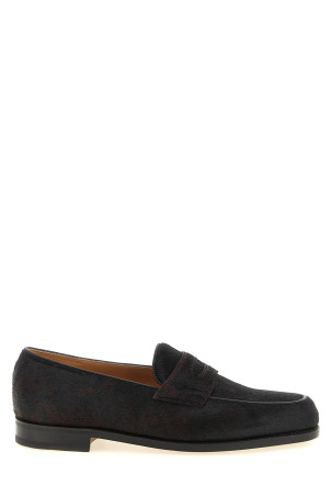 'Lopez Bristle Hide' loafers Brown