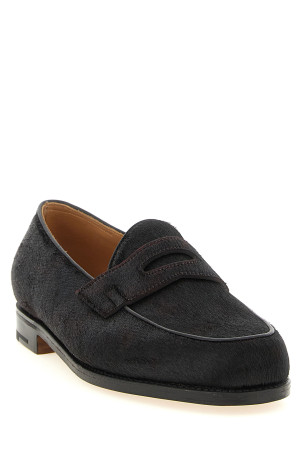 'Lopez Bristle Hide' loafers Brown