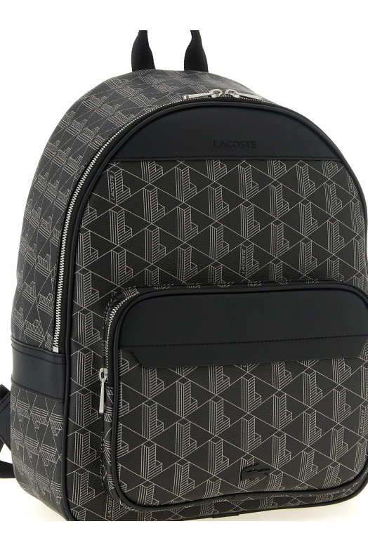 'Maro' Monogram backpack Black