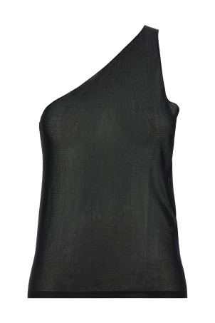 Double knit top Black