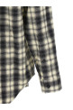 Flannel shirt Black-grey
