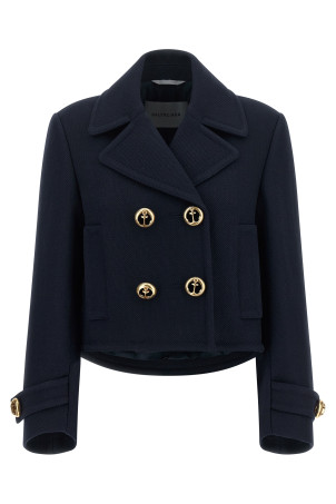 Short caban Blue