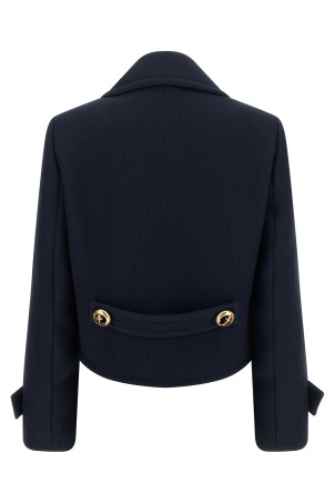 Short caban Blue