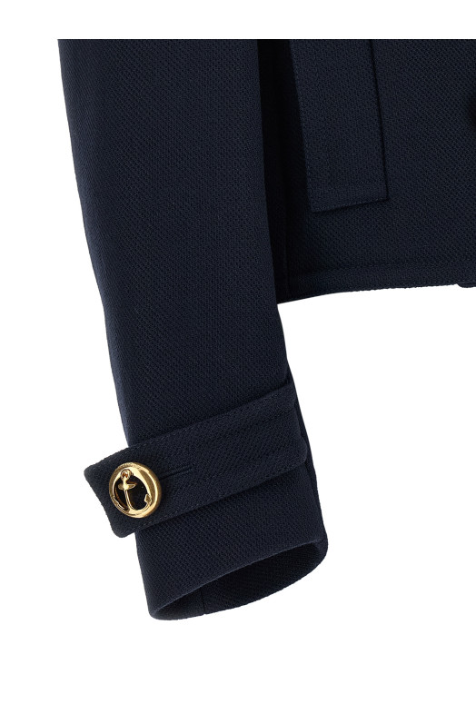 Short caban Blue