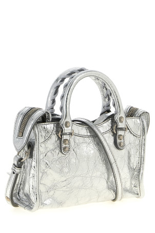 'Le City nano' handbag Silver