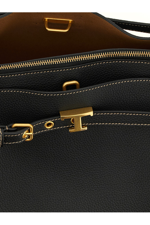 'T signature piccola' handbag Black