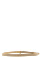 Knot buckle belt Beige