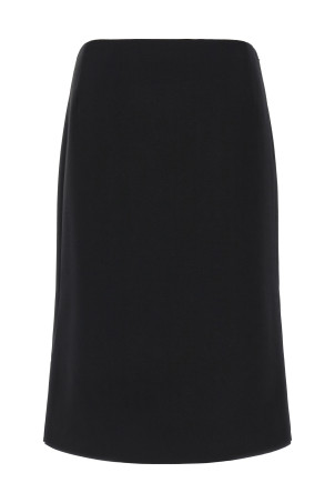 Skirt with slits Black