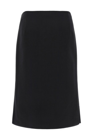 Skirt with slits Black
