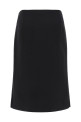 Skirt with slits Black