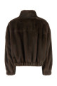 Brown Nemone eco fur coat WEEKEND (2625086021600)