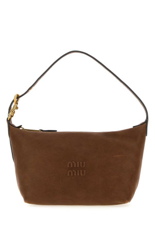 Brow leather handbag MIU MIU (5NE841AEFX)