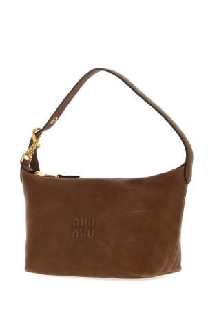 Brow leather handbag MIU MIU (5NE841AEFX)