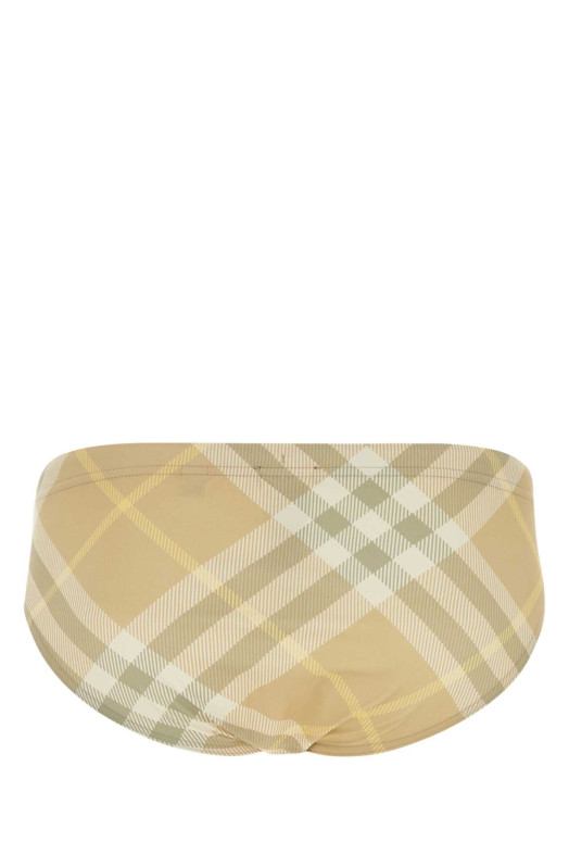 Printed stretch nylon swimming brief BURBERRY (8082727)