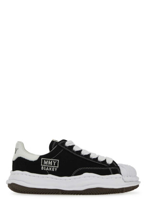 Black canvas sneakers Black MAISON MIHARA YASUHIRO (A08FW735)
