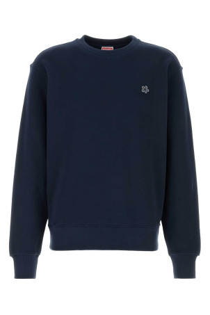 Navy blue cotton sweatshirt KENZO (FG55SW2034MJ)