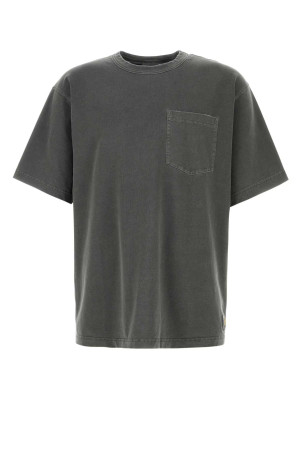 Dark grey cotton S/S Torion Pocket T-Shirt CARHARTT WIP (I035957)