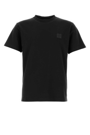 Black cotton t-shirt Black STONE ISLAND (L1S152100021S0F11)