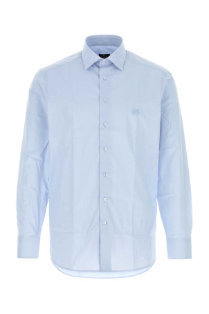 Pastel light blue stretch poplin shirt ETRO (MRIB0002AV11P)