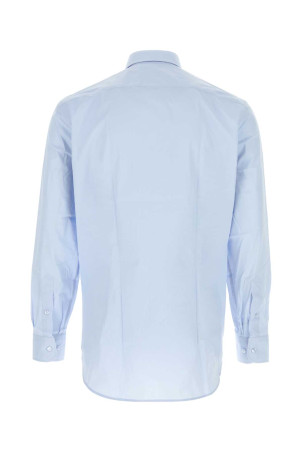 Pastel light blue stretch poplin shirt ETRO (MRIB0002AV11P)