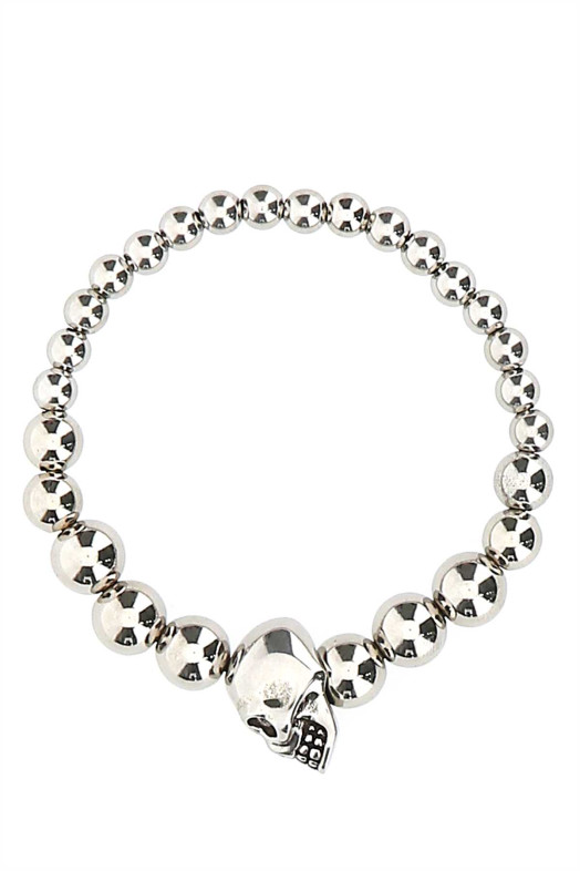 Silver metal bracelet ALEXANDER MCQUEEN (554504J160Y)