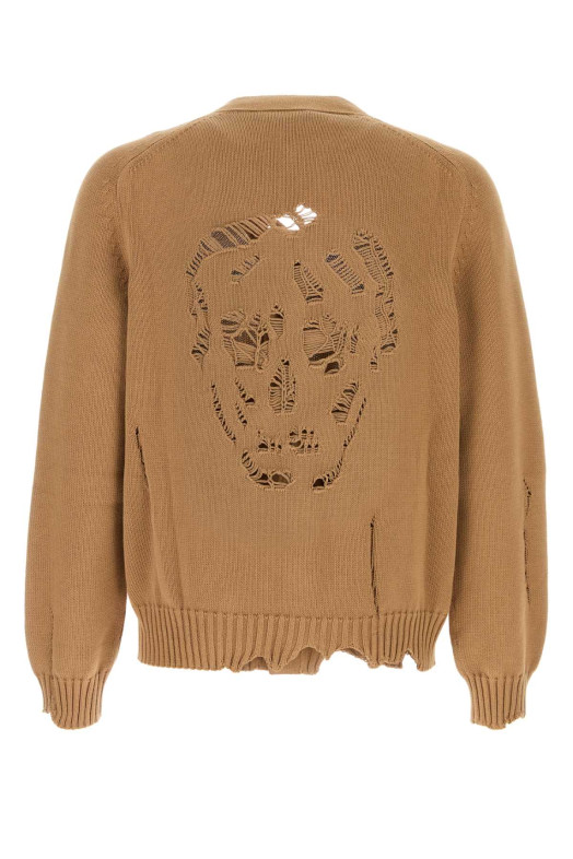 Biscuit cotton cardigan ALEXANDER MCQUEEN (807273Q1BA7)