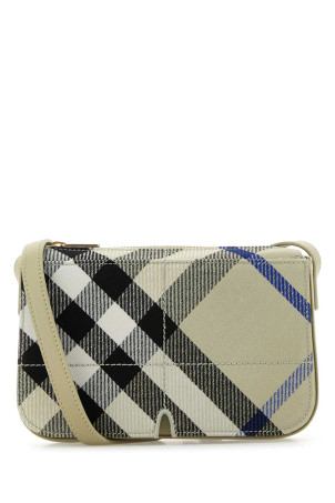 Embroidered canvas Snip crossbody bag BURBERRY (8103378)