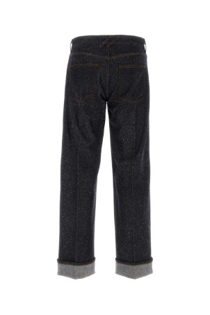 Melange blue denim jeans BURBERRY (8104333R)