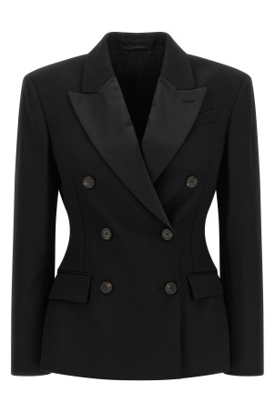 Double-breasted blazer Black