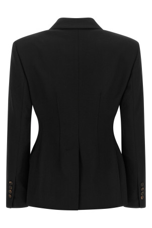 Double-breasted blazer Black