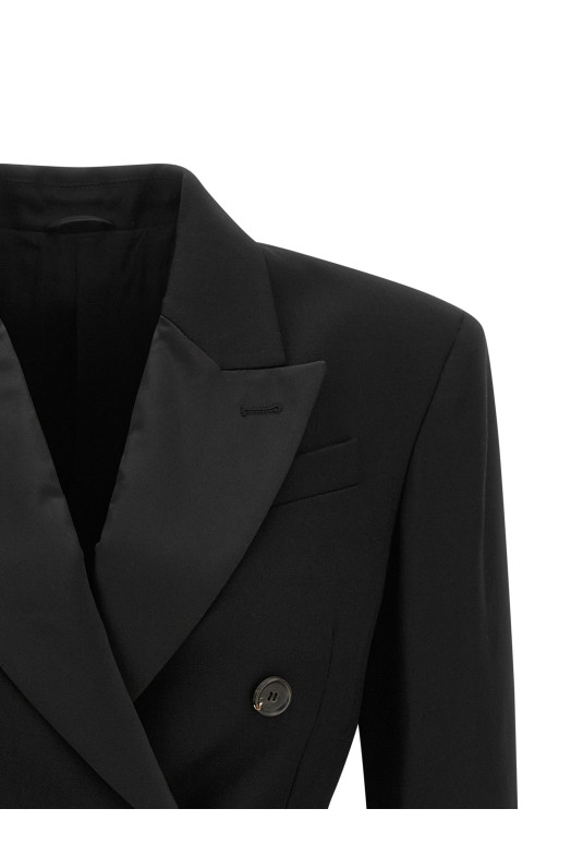 Double-breasted blazer Black