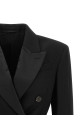 Double-breasted blazer Black
