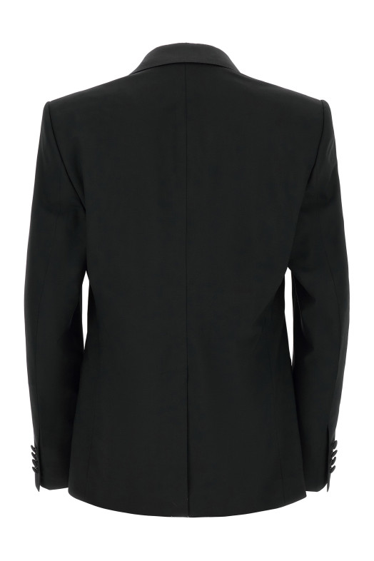 'Sicilia Light' tuxedo dress Black