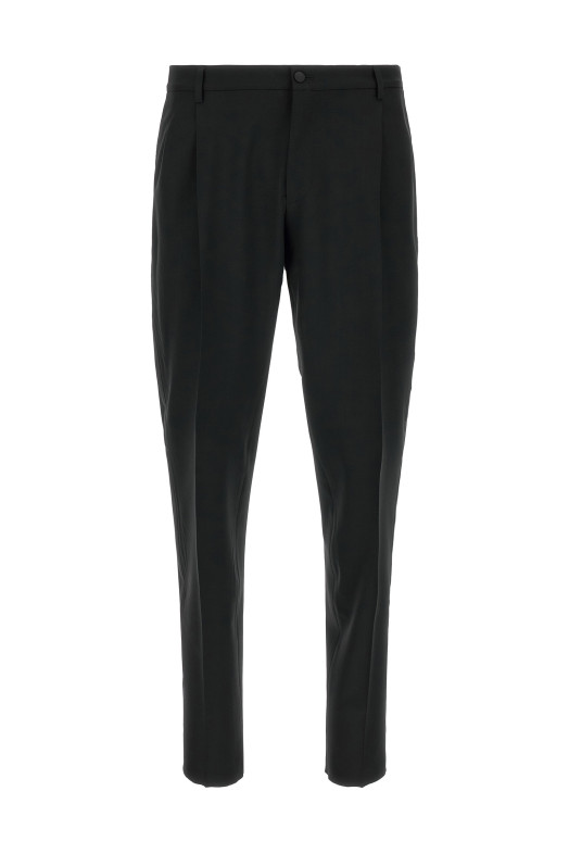 'Sicilia Light' tuxedo dress Black