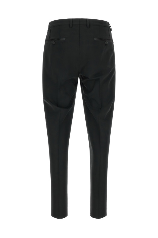 'Sicilia Light' tuxedo dress Black