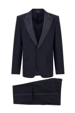 'Sicilia Light' tuxedo dress Blue