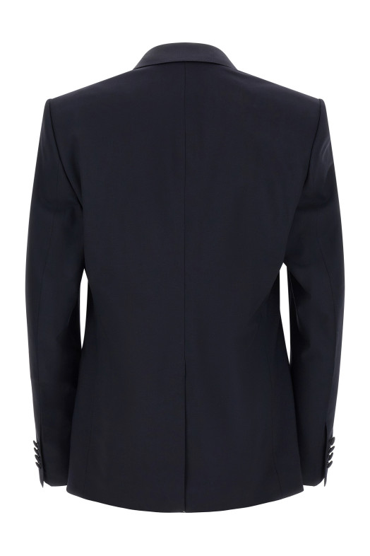 'Sicilia Light' tuxedo dress Blue