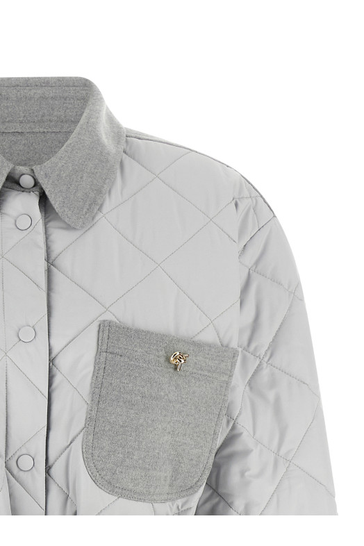 Hybrid overshirt Gray