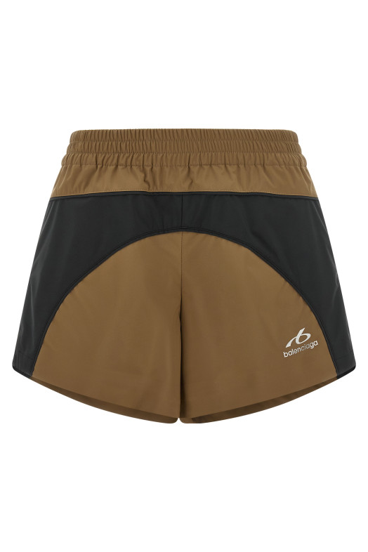 'TechWear' shorts Brown